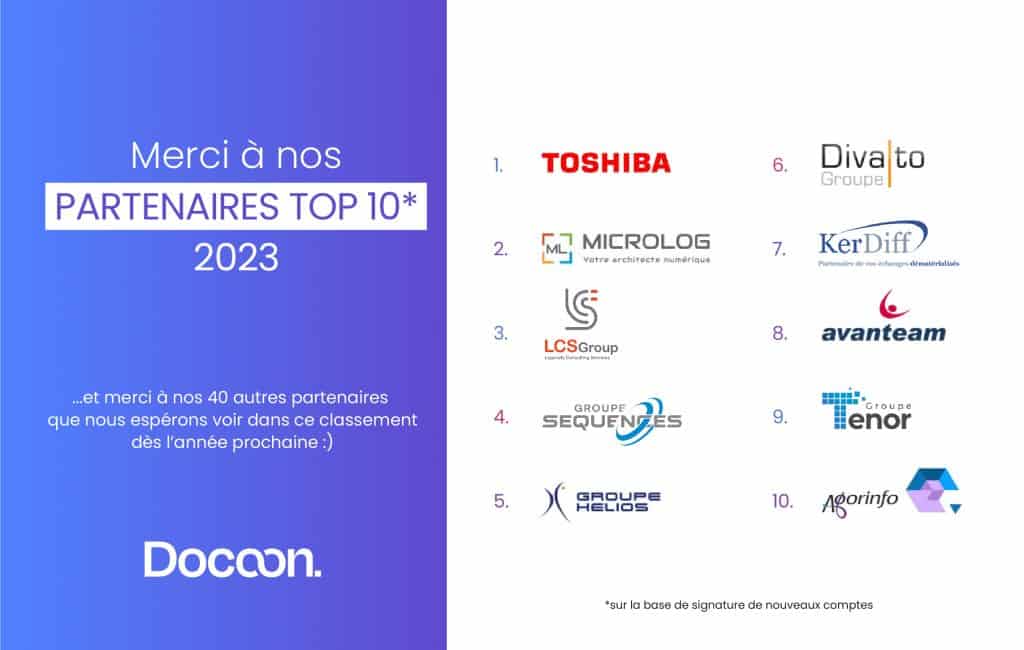 Le TOP 10 des partenaires revendeurs DOCOON