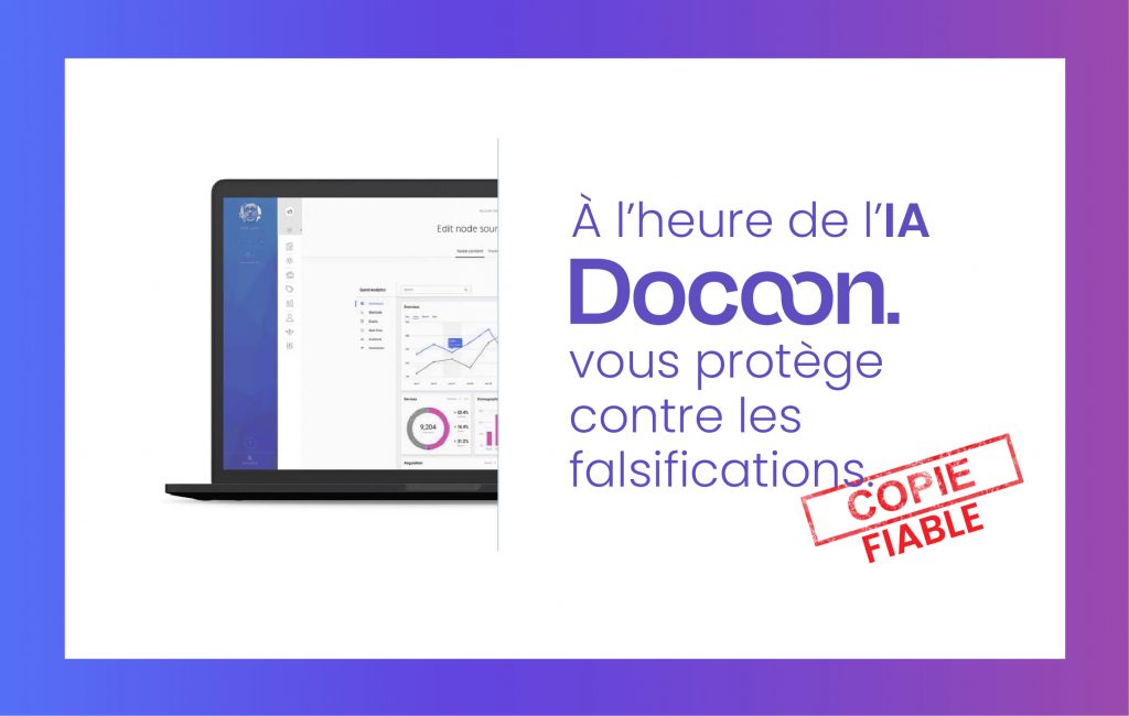 Docoon protège la falsification des documents sensibles avec la copie fiable
