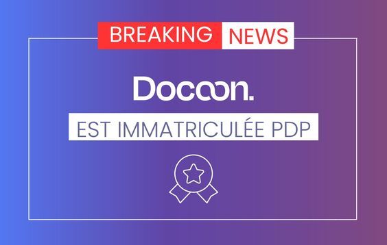 Docoon est officiellement immatriculé PDP