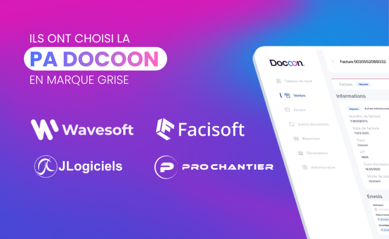 Visuels de l'article : les logos/marques ayant intégré a PA Docoon Invoice en marque grise
